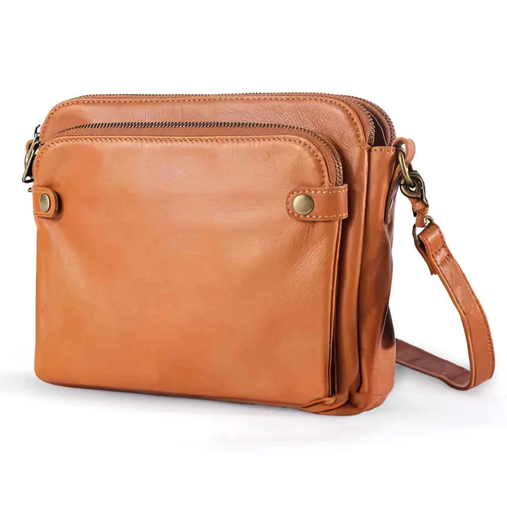 Isla Crossbody Bag | Zipper Closure Adjustable Strap Bag