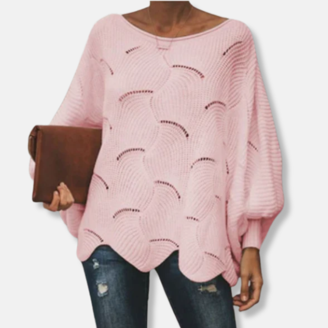 Isabella Sweater | Relaxed Fit Batwing Sleeve Sweater