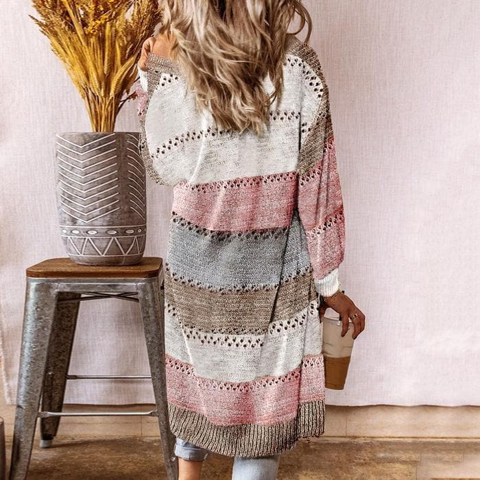 Benthe - Moderigtig strikket cardigan