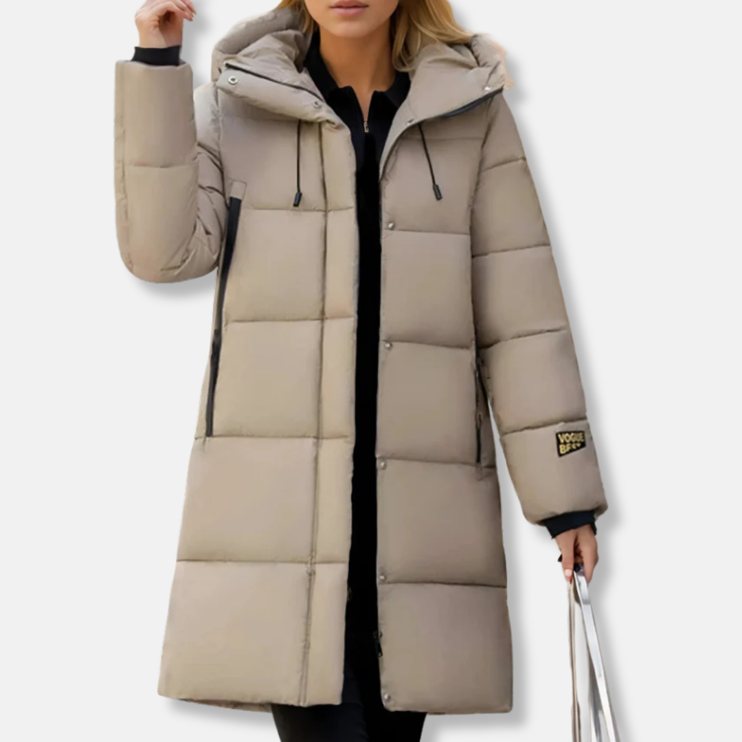Sienna Maxi Puffer Coat | Hooded Oversized Fit Coat