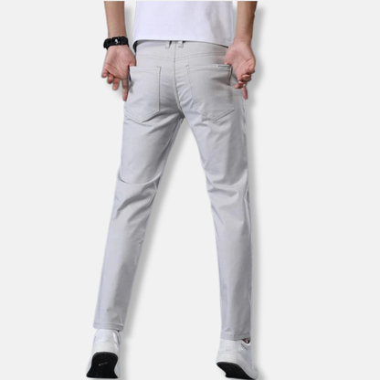 Joshua Slim Fit Chinos | Side Pockets Zip Fly Chinos