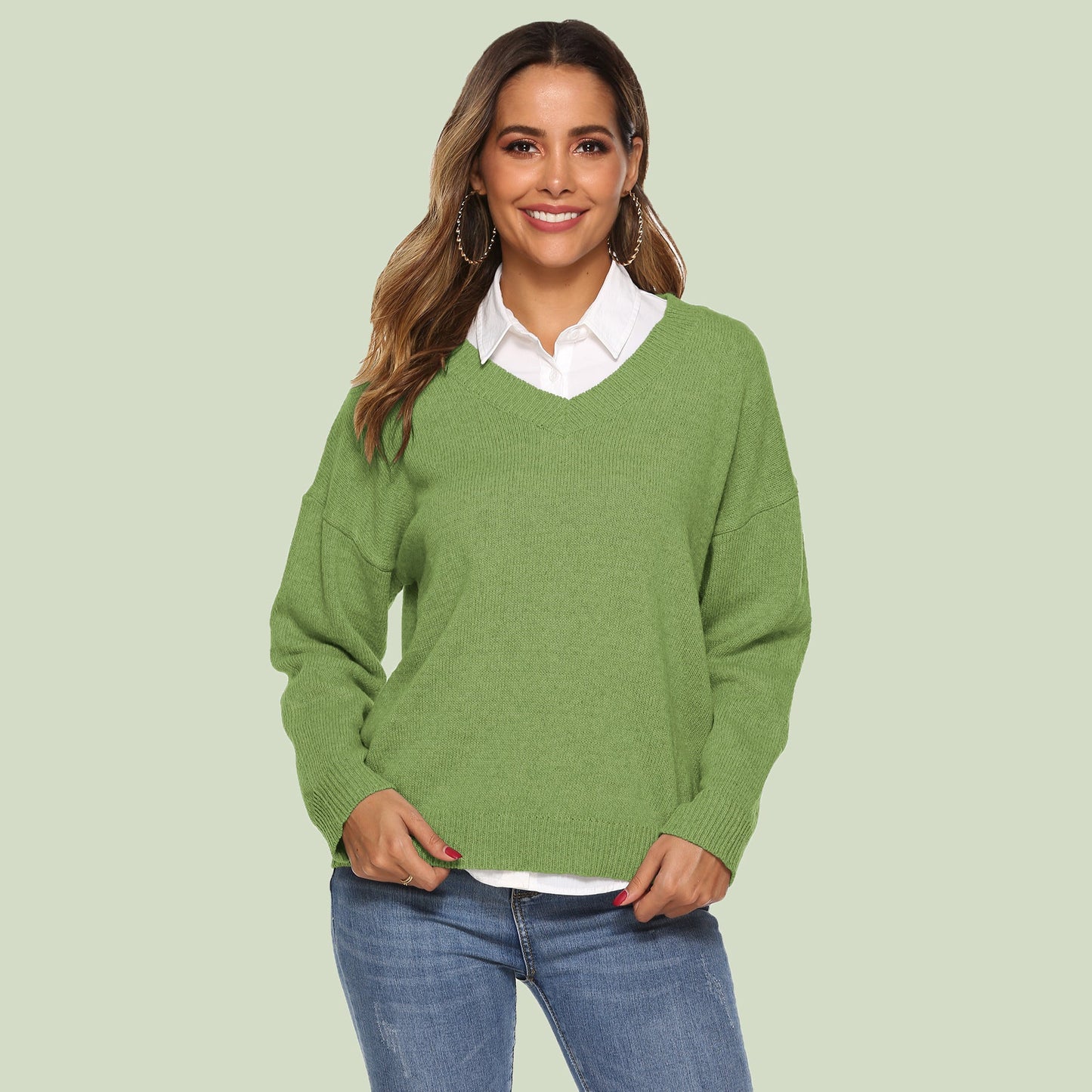 Callie - Moderigtig sweatshirt i mange farver