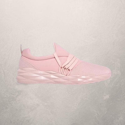 Dame Sneakers - Åndbart Mesh - Tykkesål med Komfort - Stilrent Design