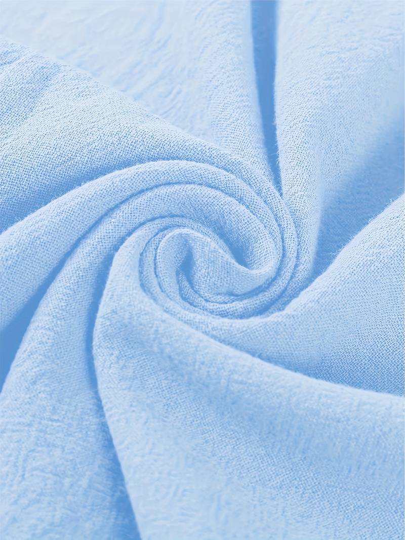 Men's Shirt - Short-Sleeved Button-Up - Classic Collar - Regular Fit - Breathable