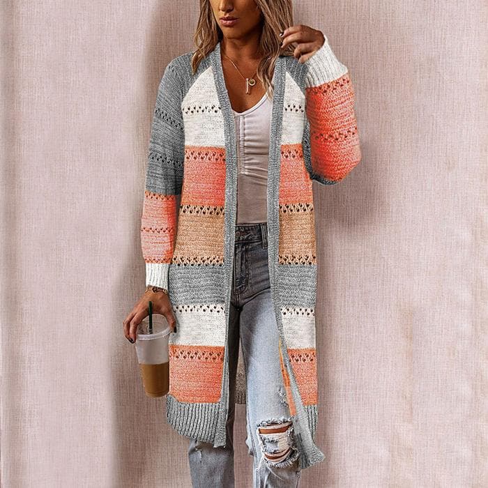 Benthe - Moderigtig strikket cardigan