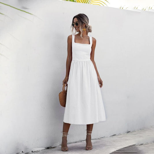 Lara - Elegant Sleeveless Dress for the Summer
