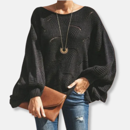 Isabella Sweater | Relaxed Fit Batwing Sleeve Sweater