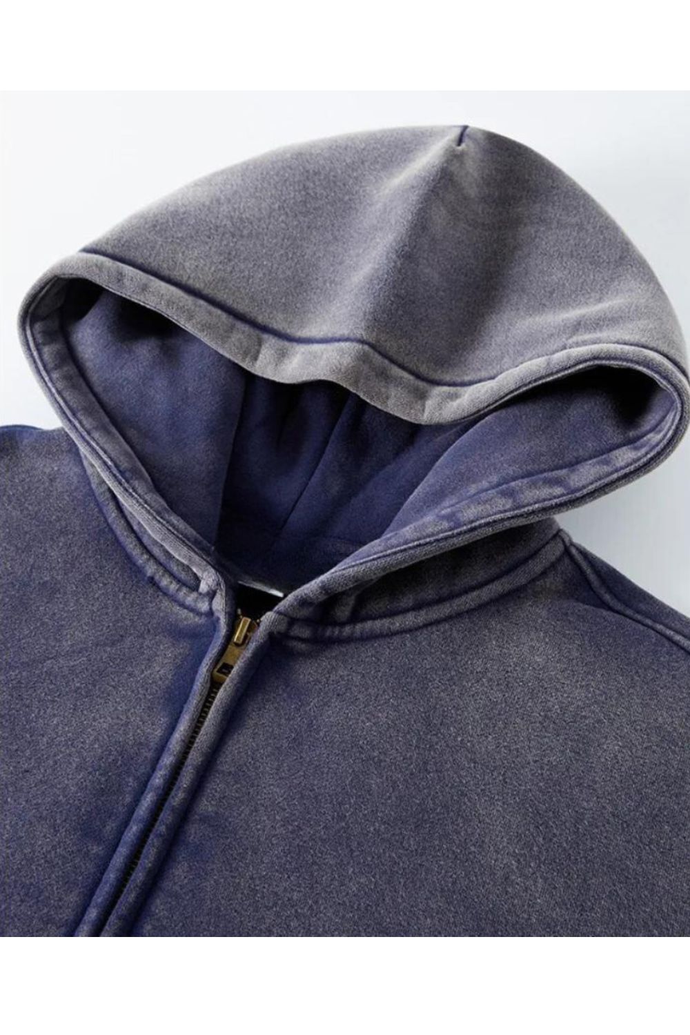 Cozy Vintage Zip-Up Hoodie til Kvinder – Ubesværet Komfort og Stil