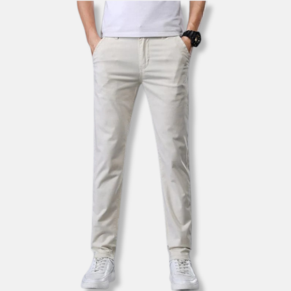 Joshua Slim Fit Chinos | Side Pockets Zip Fly Chinos