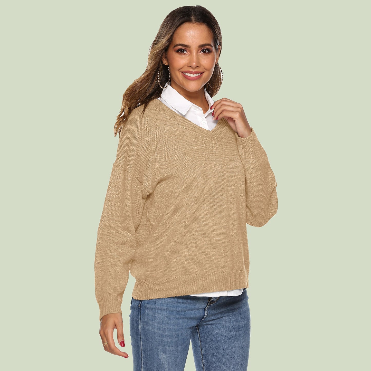 Callie - Moderigtig sweatshirt i mange farver