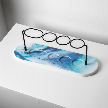 Minimalist Marble Base Toothbrush Holder