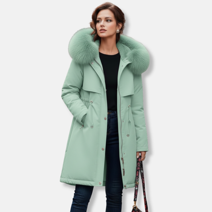 Women’s Coat - Insulated - Hooded - Knee Length