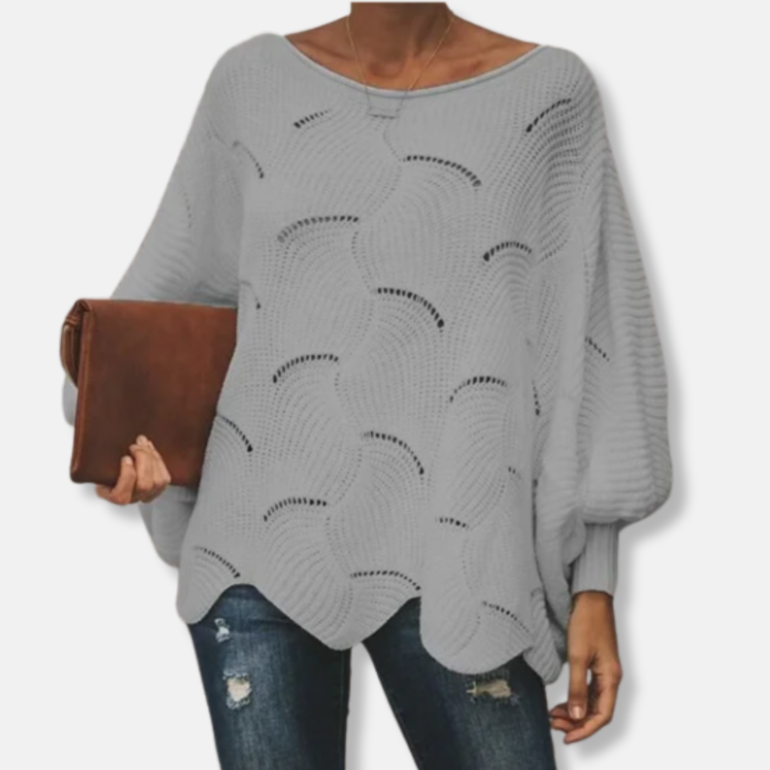 Isabella Sweater | Relaxed Fit Batwing Sleeve Sweater