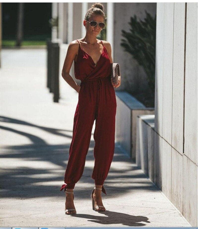 Mathilde - Smuk jumpsuit uden ærmer