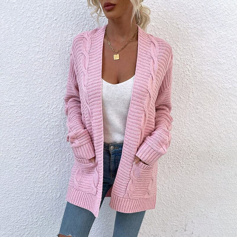 Maya - Smukt farvet cardigan