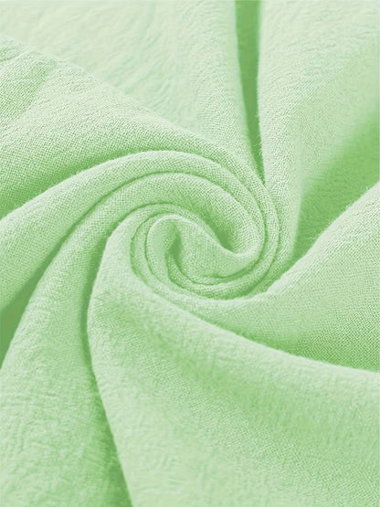 Men's Shirt - Short-Sleeved Button-Up - Classic Collar - Regular Fit - Breathable