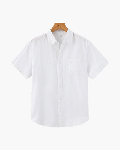 Men's Shirt – Relaxed Fit – Button Closure – Breathable Lightweight Fabric – Chest Pocket