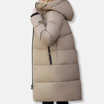 Sienna Maxi Puffer Coat | Hooded Oversized Fit Coat