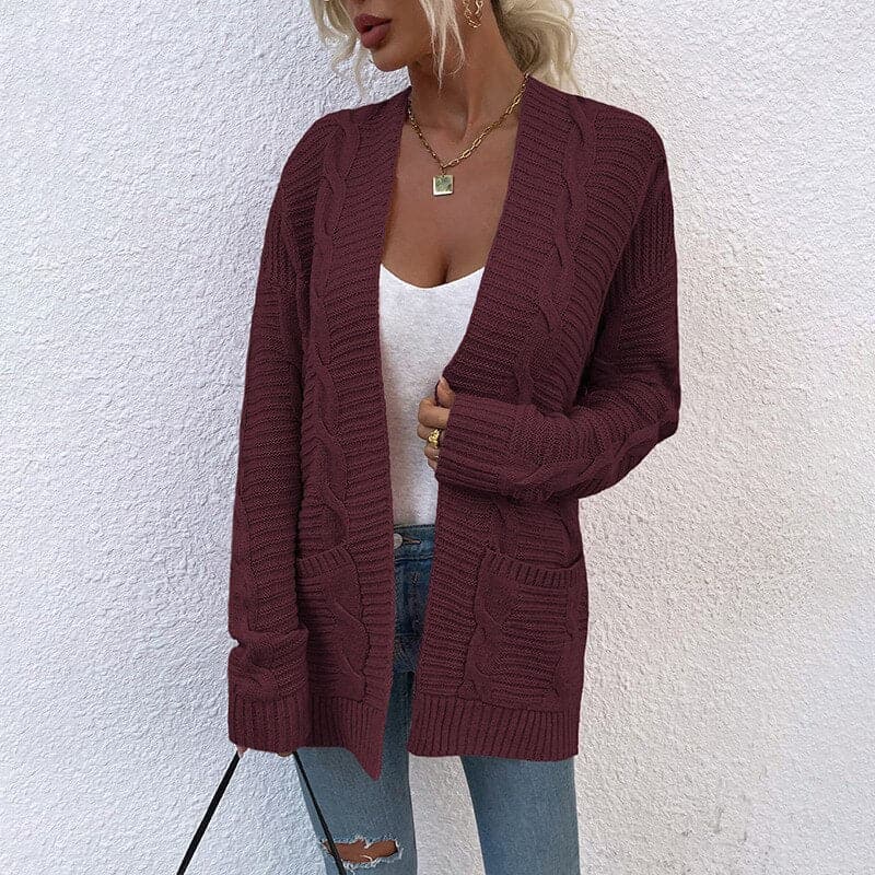 Maya - Smukt farvet cardigan