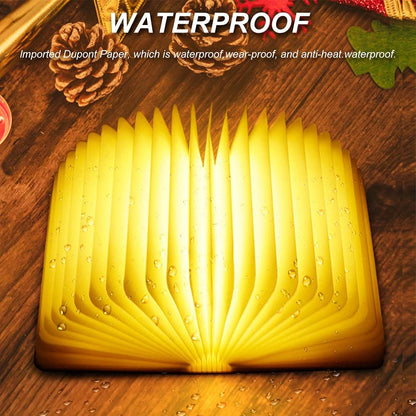 Foldable LED Book Lamp with Rechargeable Design