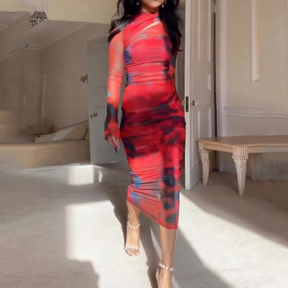 Cathaleen - Abstract Dress for Women