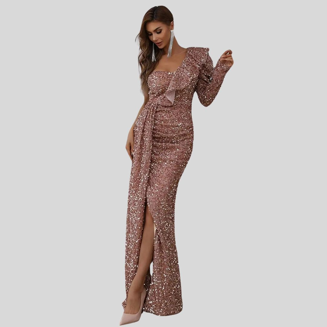 Evan - Sparkling Maxi Dress for Women