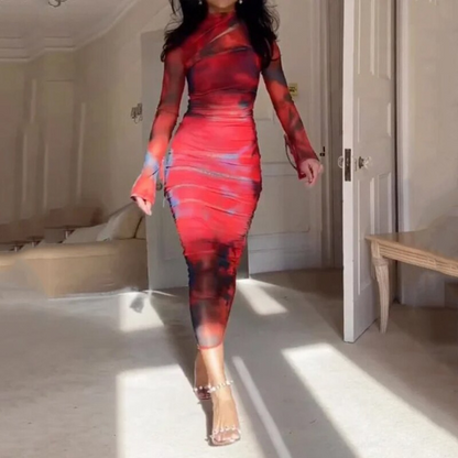 Cathaleen - Abstract Dress for Women