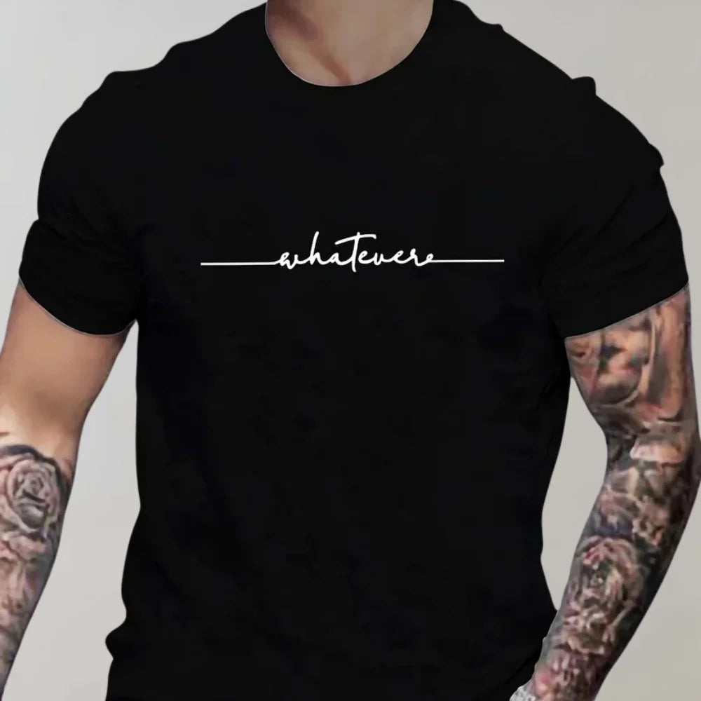 Men's T-shirt – Regular Fit – Soft Knit – Short Sleeve – Graphic Print