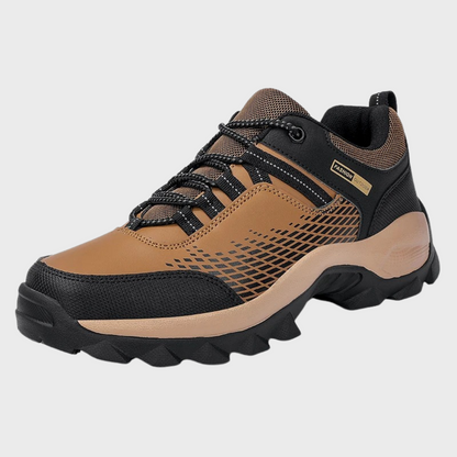 Men's Hiking Shoes - Breathable Mesh - Shock-Absorbing Sole - Non-Slip and Durable