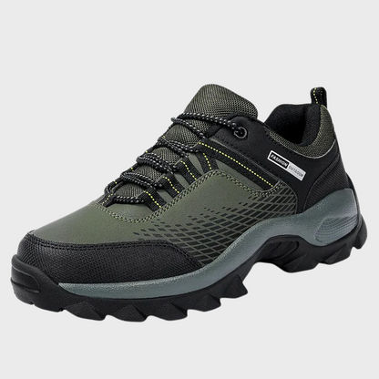 Men's Hiking Shoes - Breathable Mesh - Shock-Absorbing Sole - Non-Slip and Durable