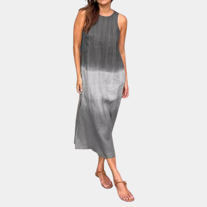 Women's Maxi Dress - Sleeveless - Round Neck - Light and Airy - Elegant and Comfortable