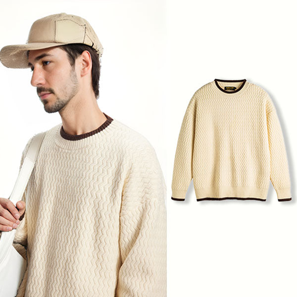 Oliver Relaxed Fit Sweater | Crewneck Long Sleeve Sweater