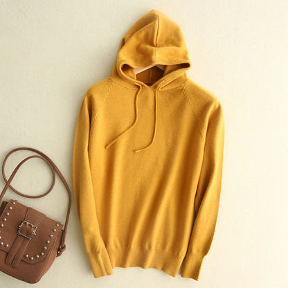 Isla Relaxed Fit Hoodie | Drawstring Hood Ribbed Cuffs Hoodie