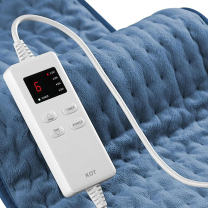 Adjustable Temperature Heating Pad with Digital Controller