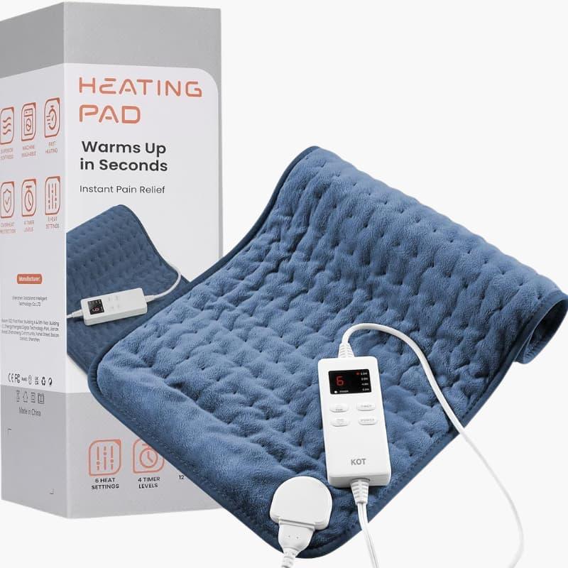 Adjustable Temperature Heating Pad with Digital Controller