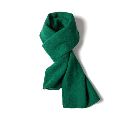 Isla Wool-Blend Soft Knit Scarf | Solid Neck Coverage Scarf