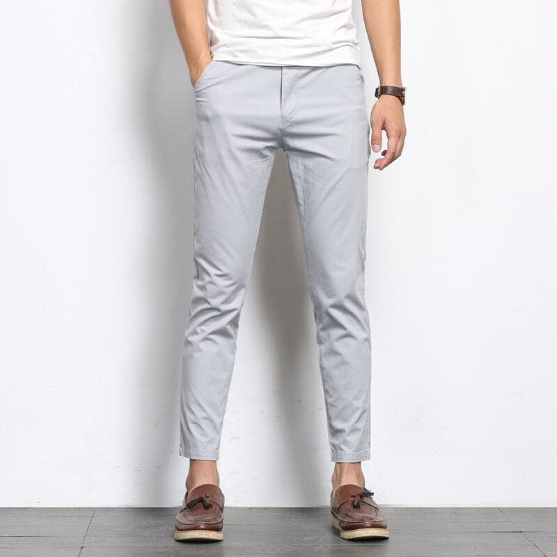 Mads - Moderne chinos med stretch-materiale