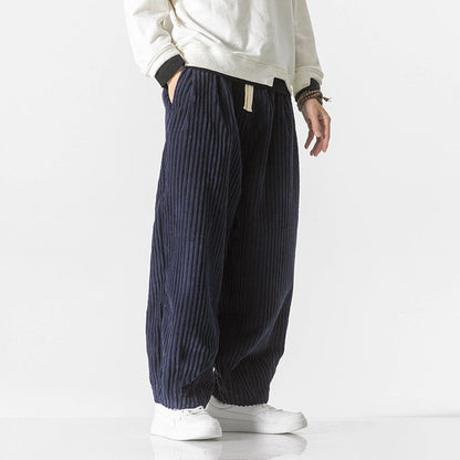 Oliver Relaxed Fit Pants | Elastic Waist Drawstring Waist Pants