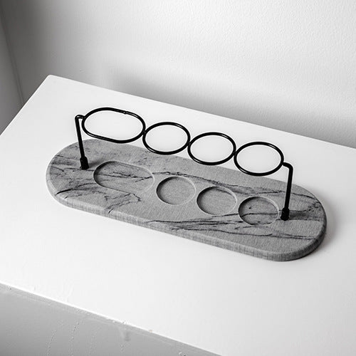 Minimalist Marble Base Toothbrush Holder