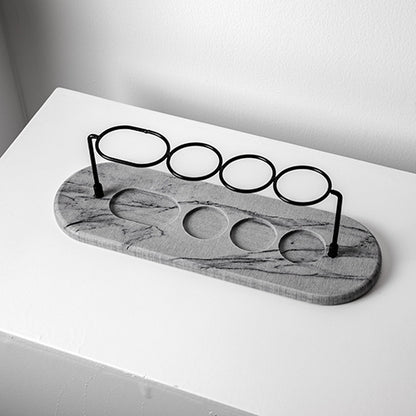 Minimalist Marble Base Toothbrush Holder