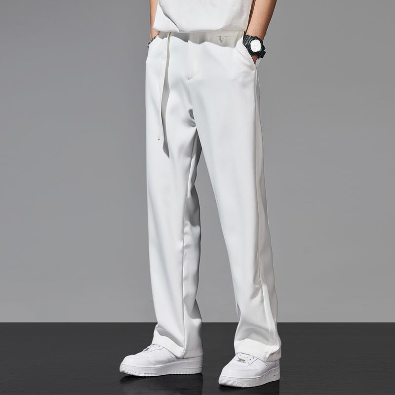 Men's Trousers – Relaxed Fit – Straight Leg – Lightweight – Breathable Casual Design