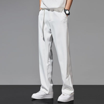 Men's Trousers – Relaxed Fit – Straight Leg – Lightweight – Breathable Casual Design