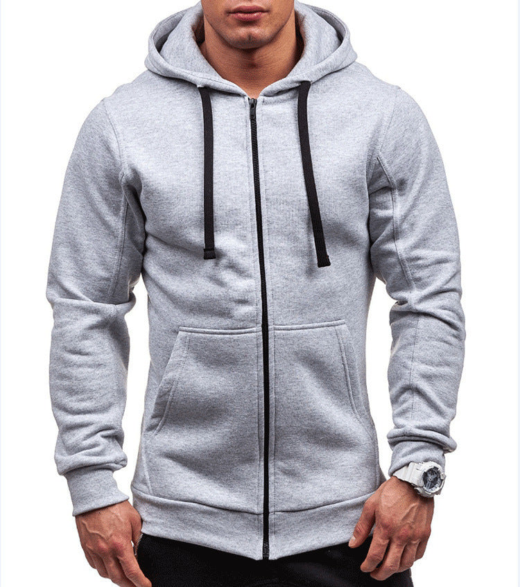 Men's Hoodie Jacket – Regular Fit – Breathable – Zipper – Casual Style