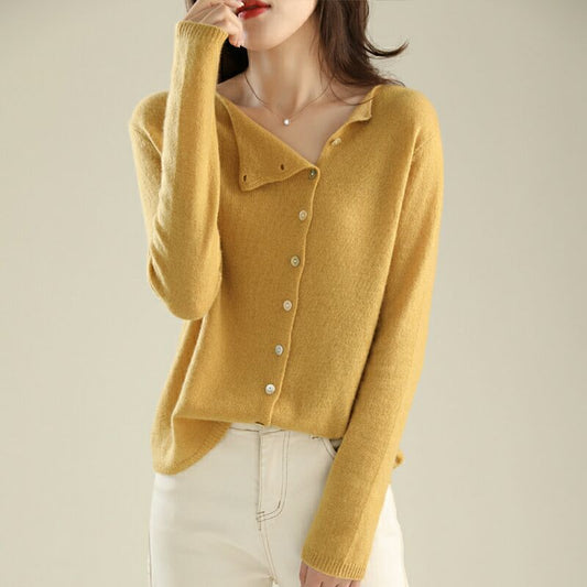 Women's Cardigan - Soft Knit - Button Closure - Comfortable Casual Fit