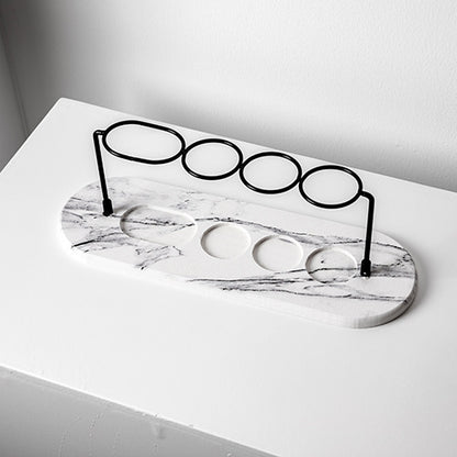 Minimalist Marble Base Toothbrush Holder