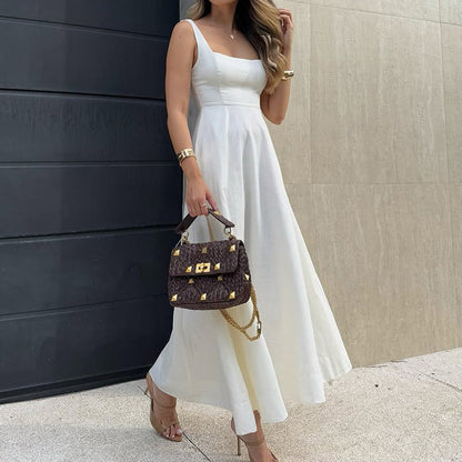 Dress for Women – Maxi Model – Loose Fit – High Waist – Breathable Lightweight Fabric