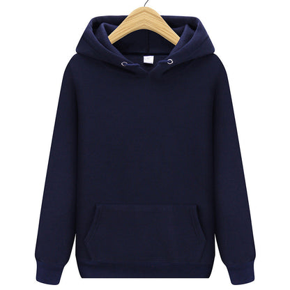 Men's Hoodie – Soft Fleece – Standard Fit – Adjustable Hood – Kangaroo Pocket