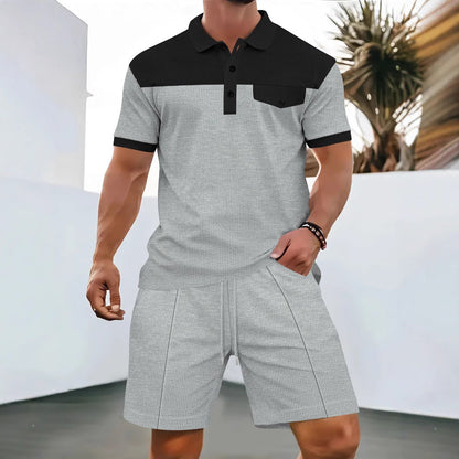 Men's polo shirt – Regular fit – Soft and breathable cotton – Short-sleeved with chest pocket