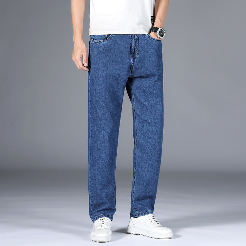 Men's Jeans – Classic Fit – Straight Leg – Full Length – Casual Style
