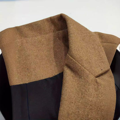 Men's Vest – Slim Fit – Notch Lapel – Button Closure – Modern Business Casual